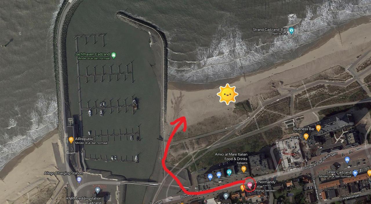 Le Normandy 5Star Lägenhet Cadzand Exteriör bild